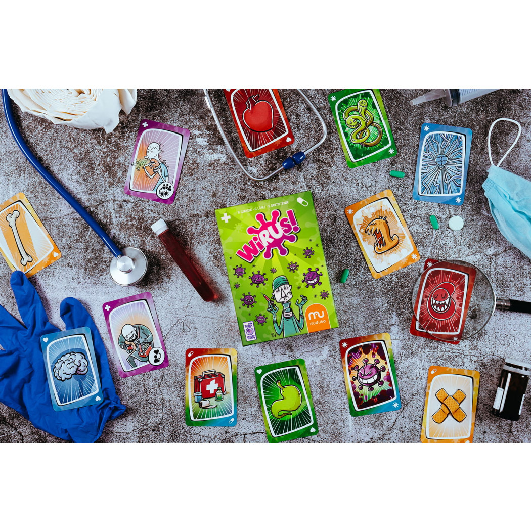 WIRUS! - Najbardziej Zaraźliwa Gra Karciana na Świecie - Muduko