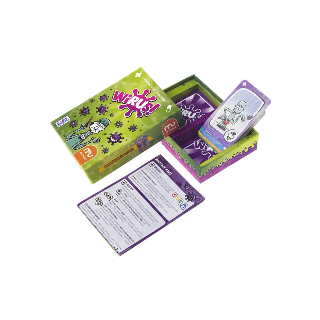 WIRUS! - Najbardziej Zaraźliwa Gra Karciana na Świecie - Muduko