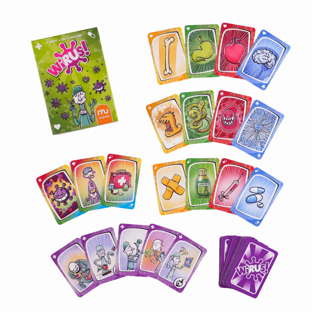 WIRUS! - Najbardziej Zaraźliwa Gra Karciana na Świecie - Muduko
