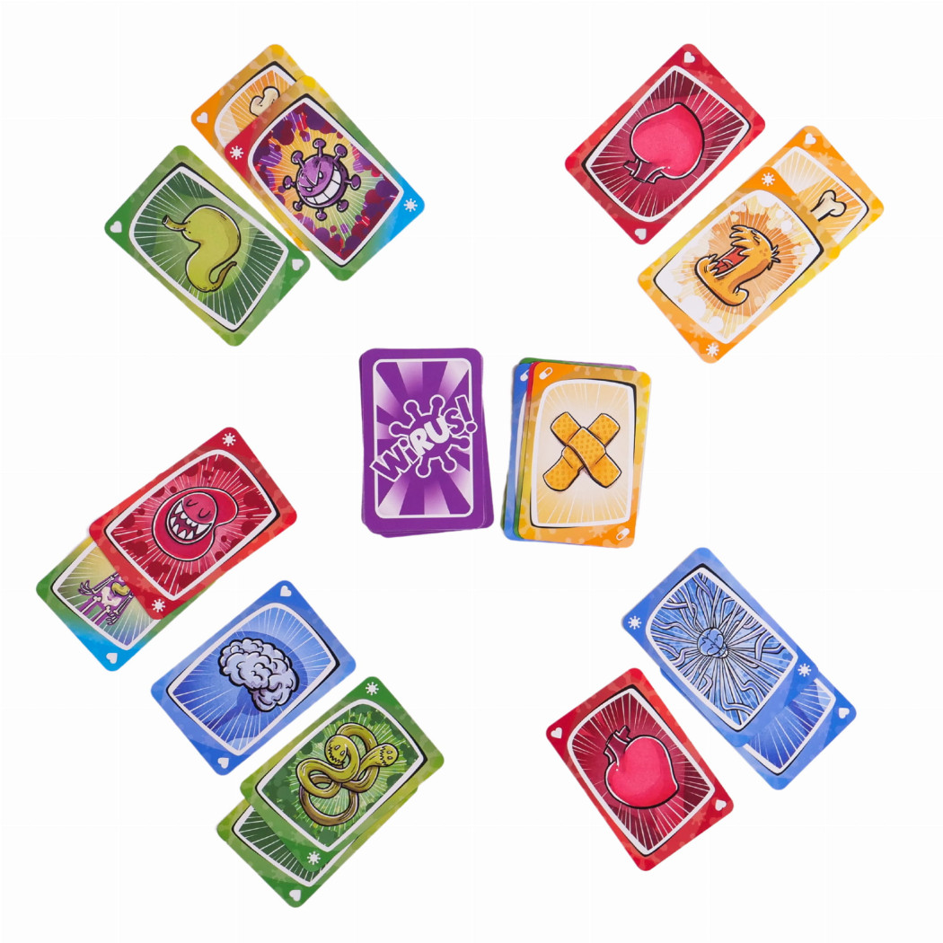 WIRUS! - Najbardziej Zaraźliwa Gra Karciana na Świecie - Muduko