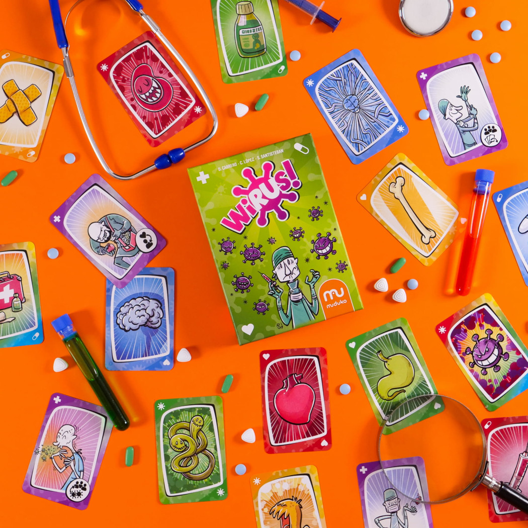 WIRUS! - Najbardziej Zaraźliwa Gra Karciana na Świecie - Muduko