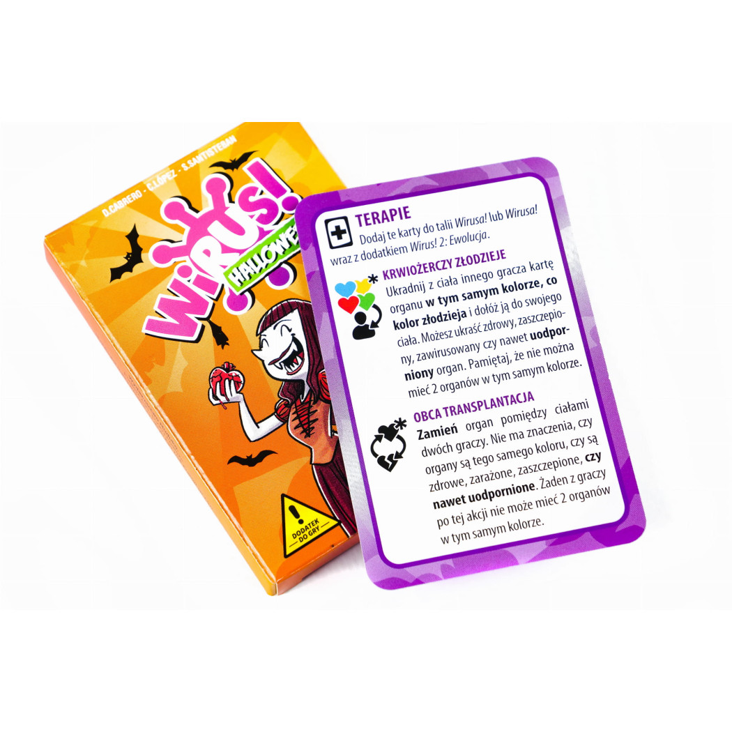 WIRUS! HALLOWEEN - Dodatek do Gry - Muduko