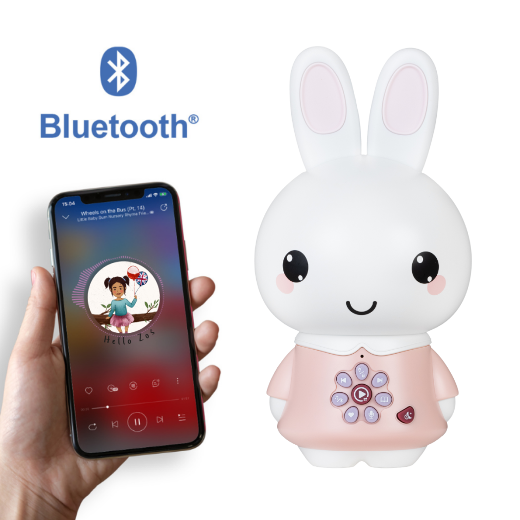 Króliczek Honey Bunny Pro - Turkusowy - Zabawka Edukacyjna - Alilo