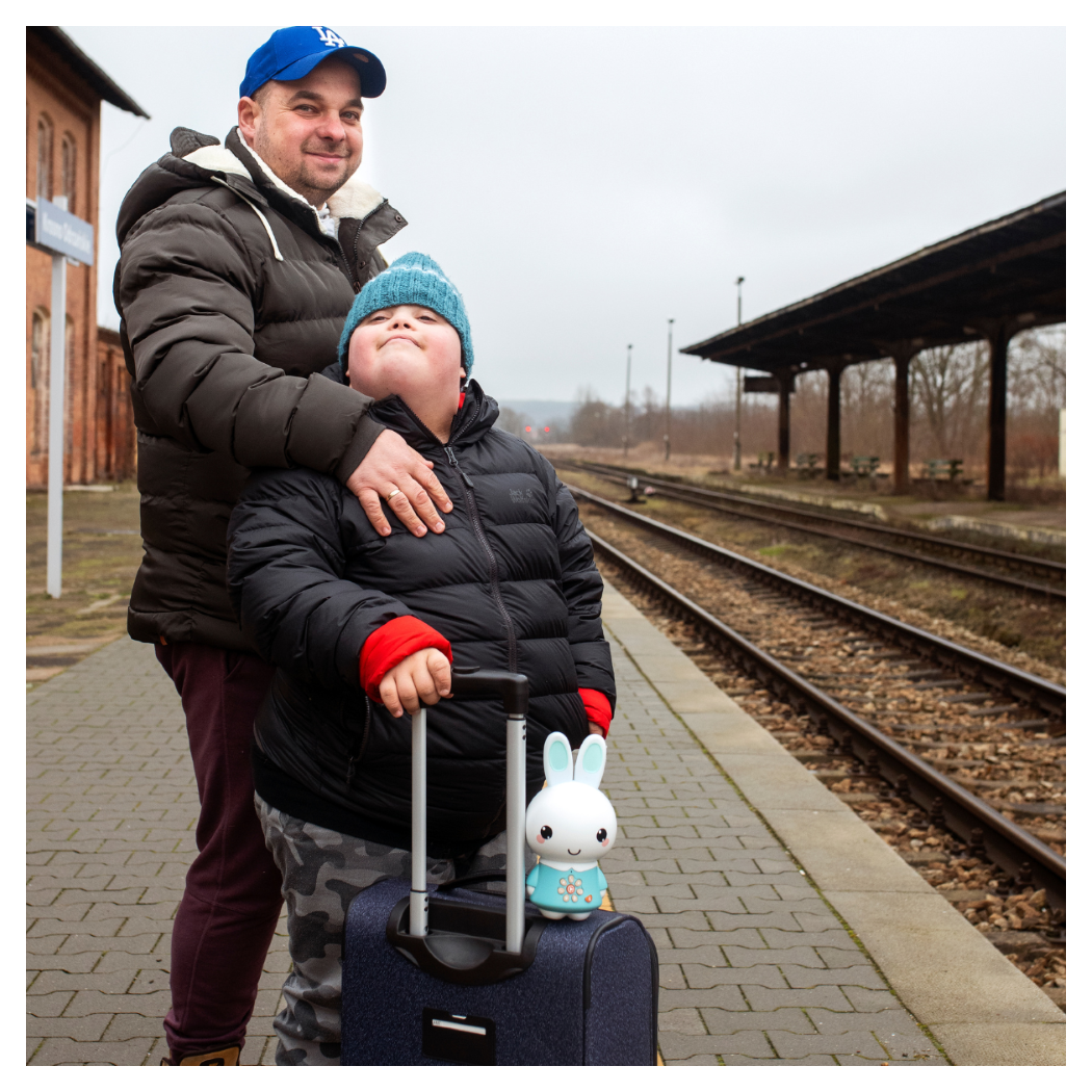 Króliczek Honey Bunny Pro - Turkusowy - Zabawka Edukacyjna - Alilo