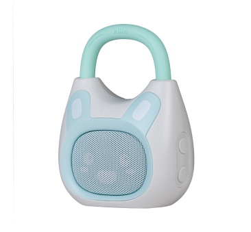 Króliczek Pocket Bunny - Niebiesko/Miętowy - Zabawka Edukacyjna - Alilo