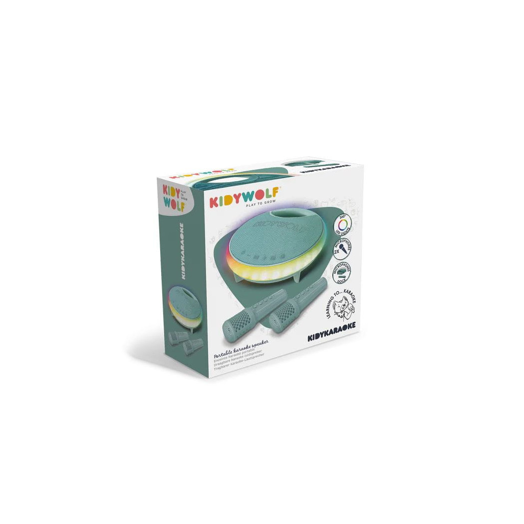 Przenośny Głośnik Karaoke z Mikrofonami - KIDYWOLF