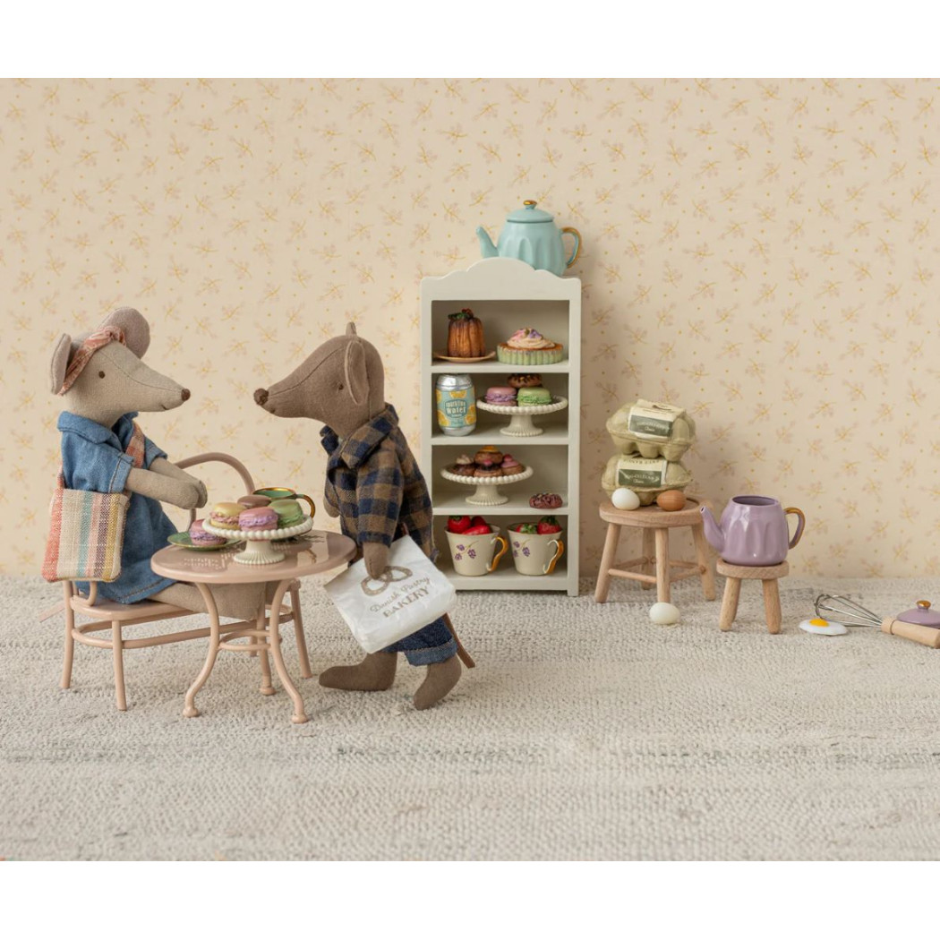 Myszka Tata w Brązowej Koszuli w Kratę - Dad Mouse - Maileg