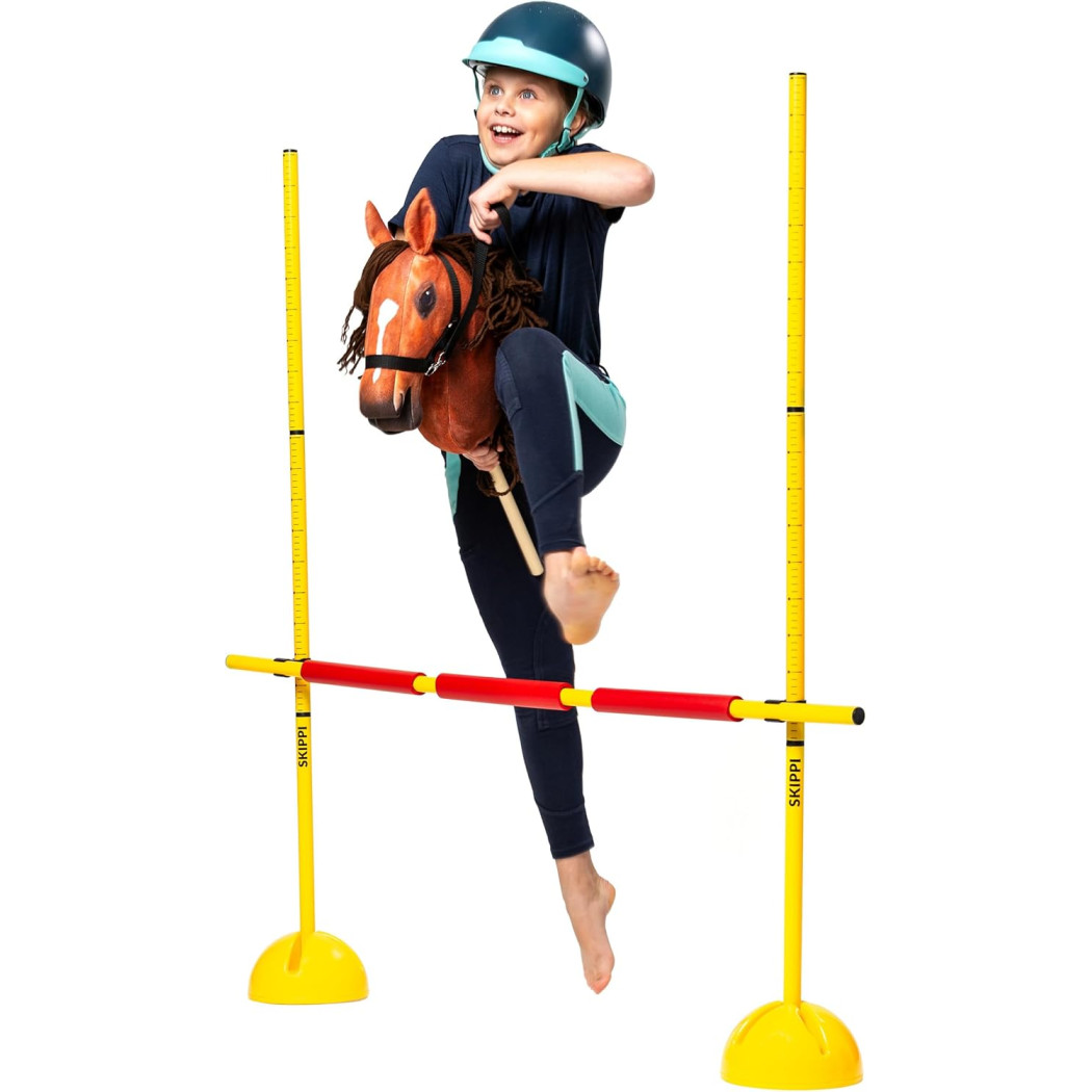 Bursztynowy A3 - Polski Hobby Horse - Koń na Kiju - Konik na Patyku - Skippi