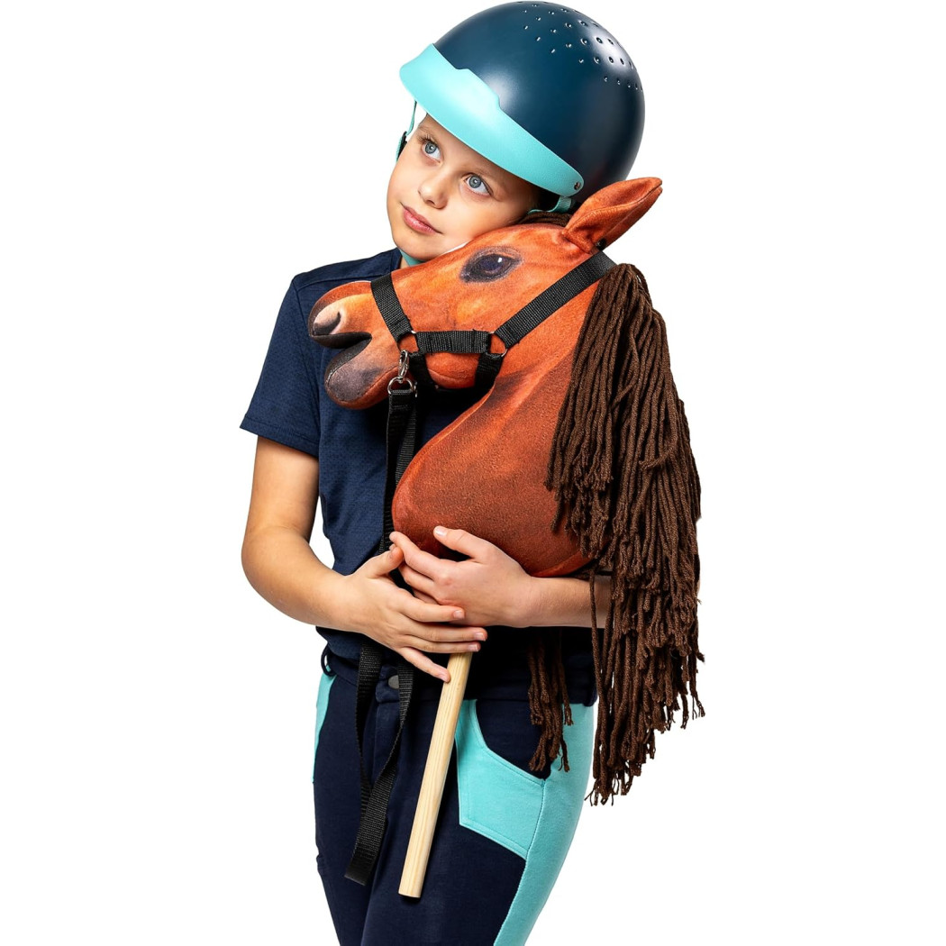 PROMOCJA Bursztynowy A3 - Polski Hobby Horse - Koń na Kiju - Konik na Patyku - Skippi