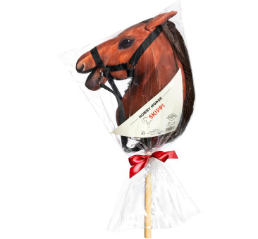 Bursztynowy A3 - Polski Hobby Horse - Koń na Kiju - Konik na Patyku - Skippi