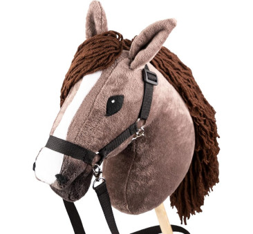 Kasztanowaty A3 - Polski Hobby Horse - Koń na Kiju - Konik na Patyku - Skippi