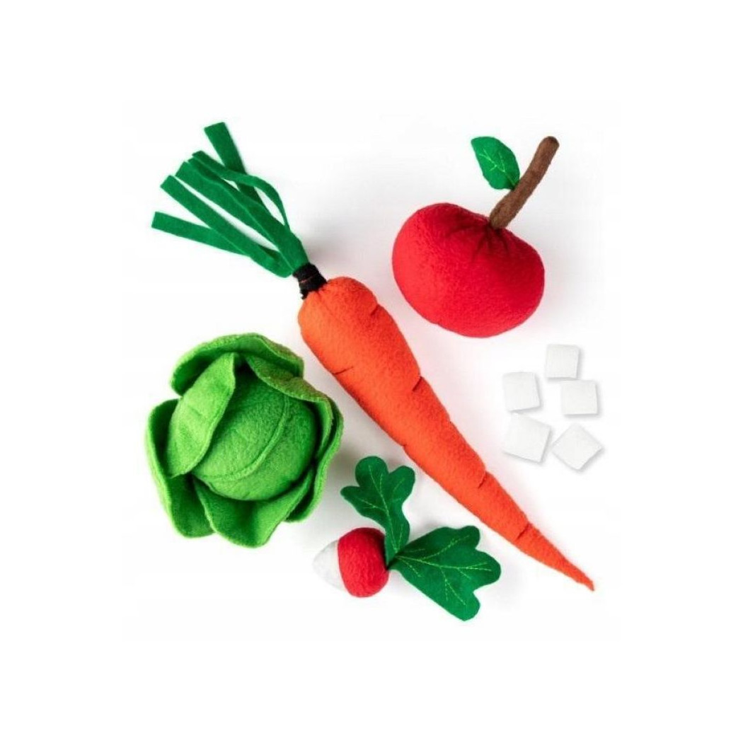 Smaczki - Pluszowe Warzywa Owoce i Kostki Cukru dla Hobby Horse / Konika na Kiju na Patyku - Skippi