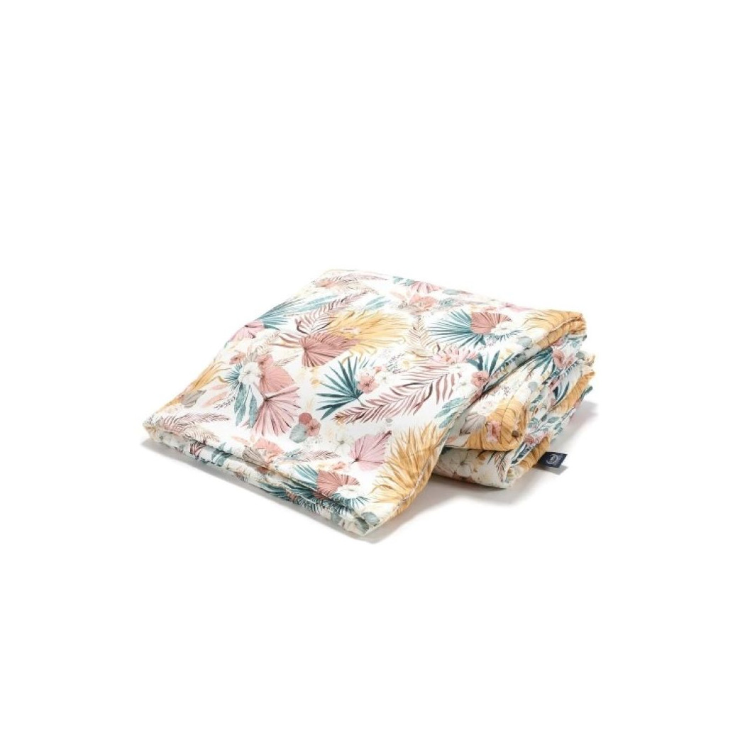 Kołdra Bawełniana M - Boho Palms Light - 80x100 cm - La Millou