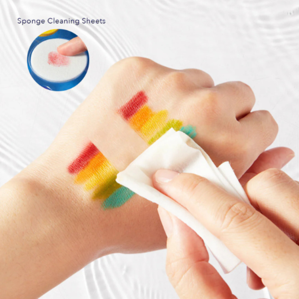 Miejska Wędrówka - Kreatywny Zeszyt do Malowania Palcami - Mideer