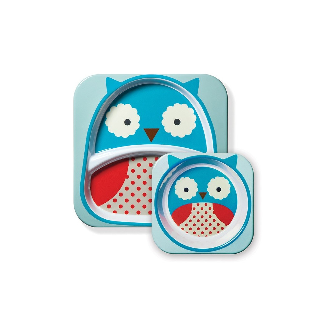 Talerz Zoo Sowa - Skip Hop