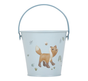 Niebieskie Wiaderko do Piasku Forest Friends - Little Dutch