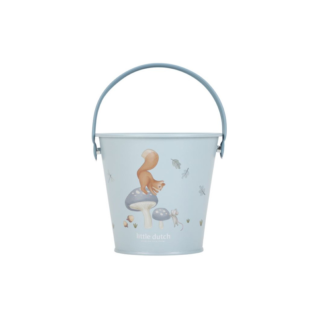 Niebieskie Wiaderko do Piasku Forest Friends - Little Dutch