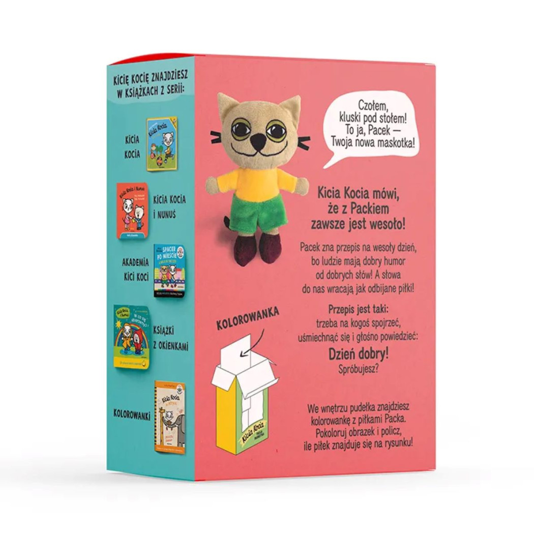 W Ozdobnym Pudełku PACEK - Maskotka 16 cm - MEDIA RODZINA