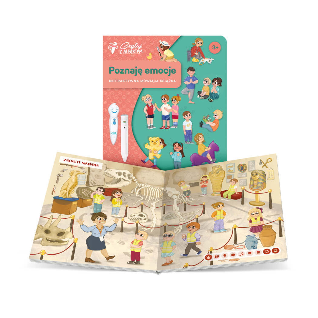 Książka Poznaję Emocje - Czytaj z Albikiem - Albi