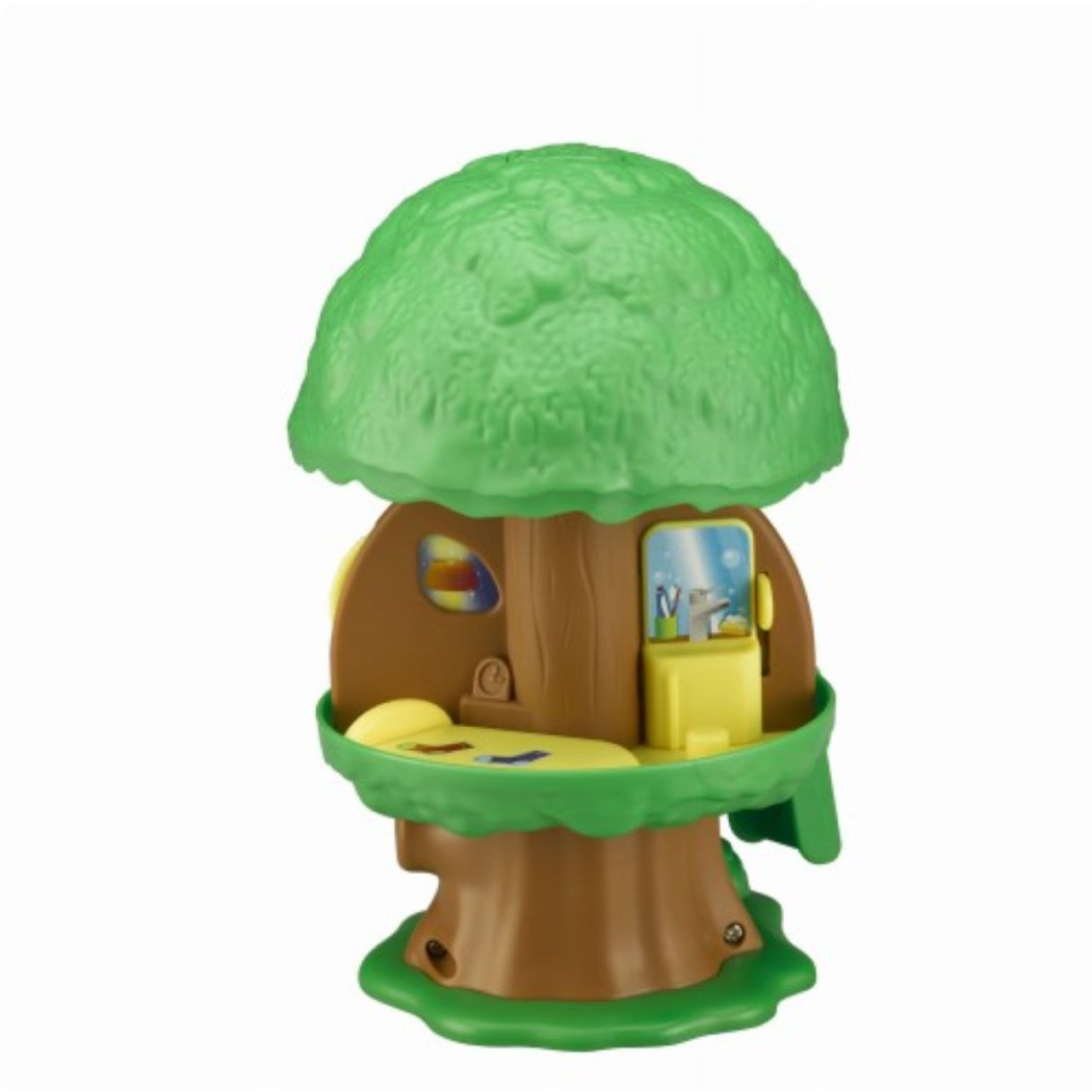 Mini Magiczne Drzewo - Przenośny Domek Leśnych Zwierzątek z Figurką - Klorofil