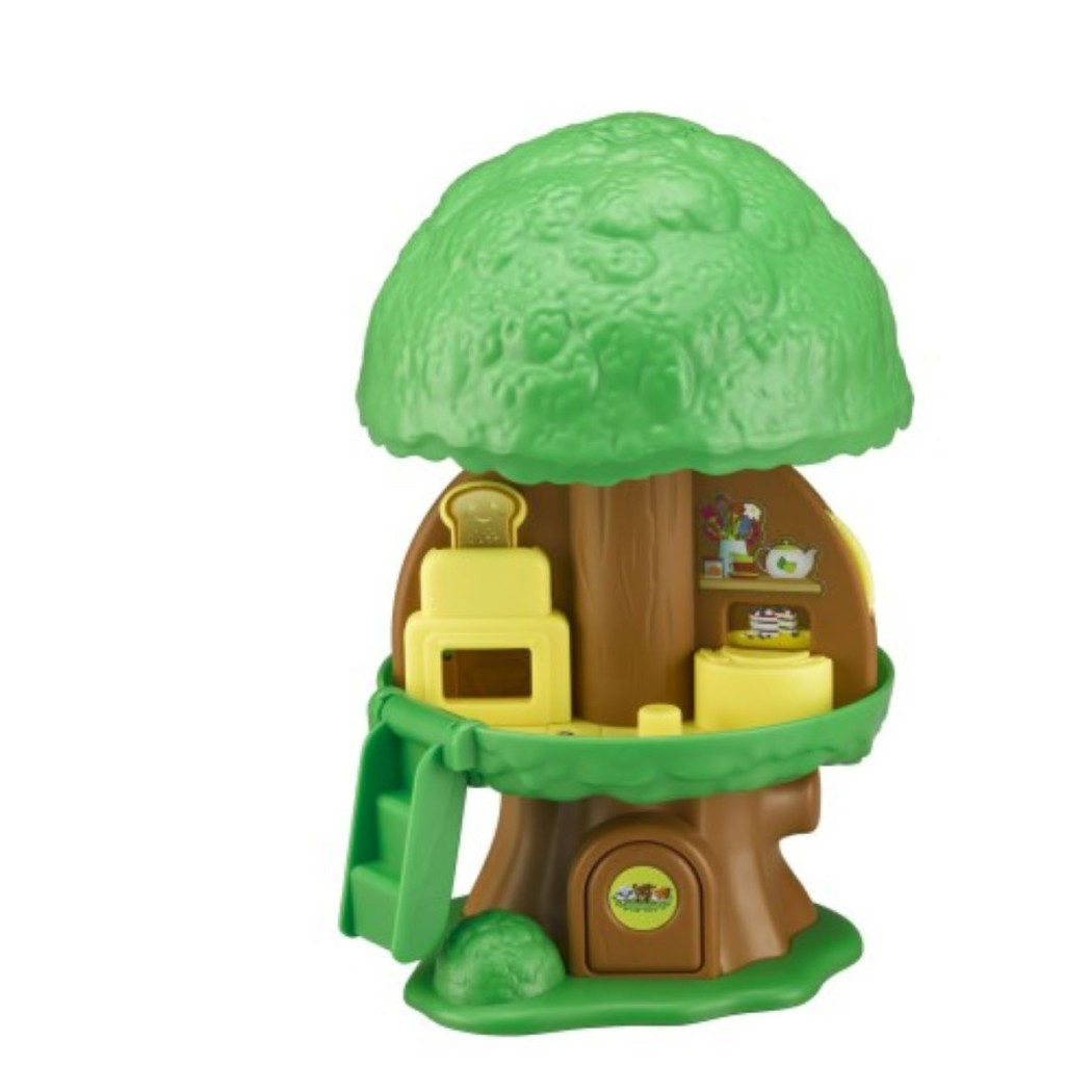 Mini Magiczne Drzewo - Przenośny Domek Leśnych Zwierzątek z Figurką - Klorofil