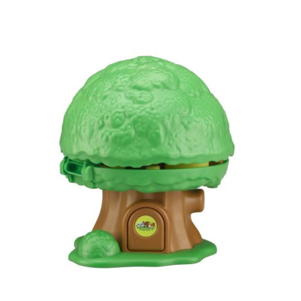 Mini Magiczne Drzewo - Przenośny Domek Leśnych Zwierzątek z Figurką - Klorofil