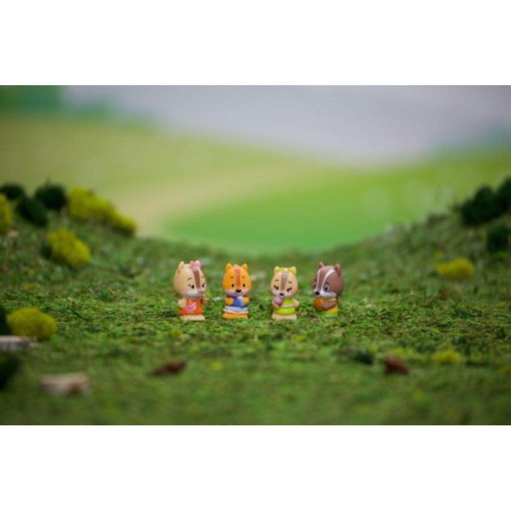 Nutnut - Rodzina Wiewiórek - Zestaw 4 Figurek - Klorofil