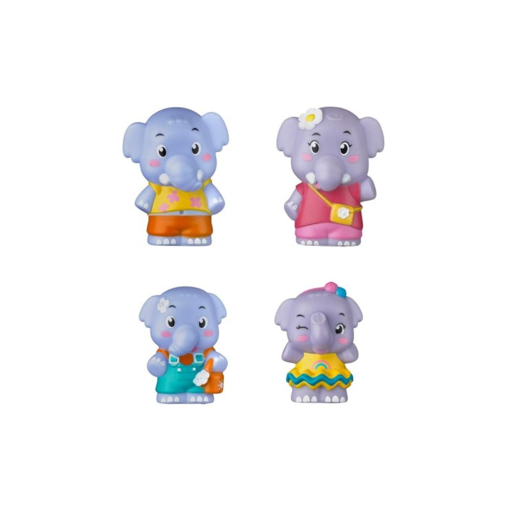 Elephant - Rodzina Słoni - Zestaw 4 Figurek - Klorofil