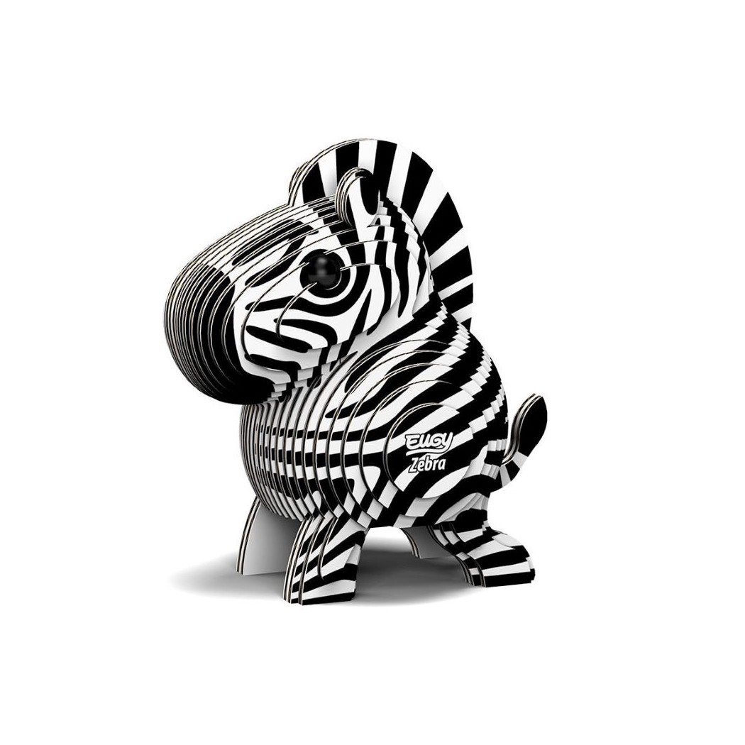 Zebra - Eko Układanka 3D - Eugy