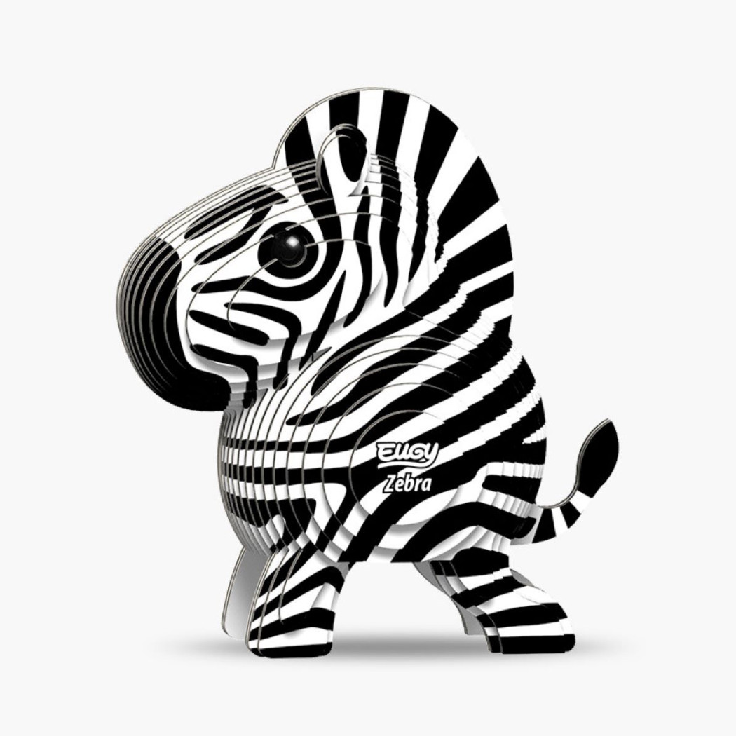 Zebra - Eko Układanka 3D - Eugy