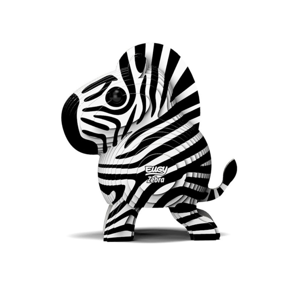 Zebra - Eko Układanka 3D - Eugy