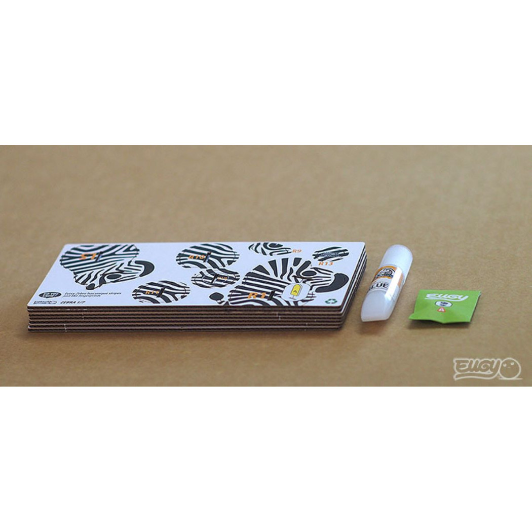 Zebra - Eko Układanka 3D - Eugy