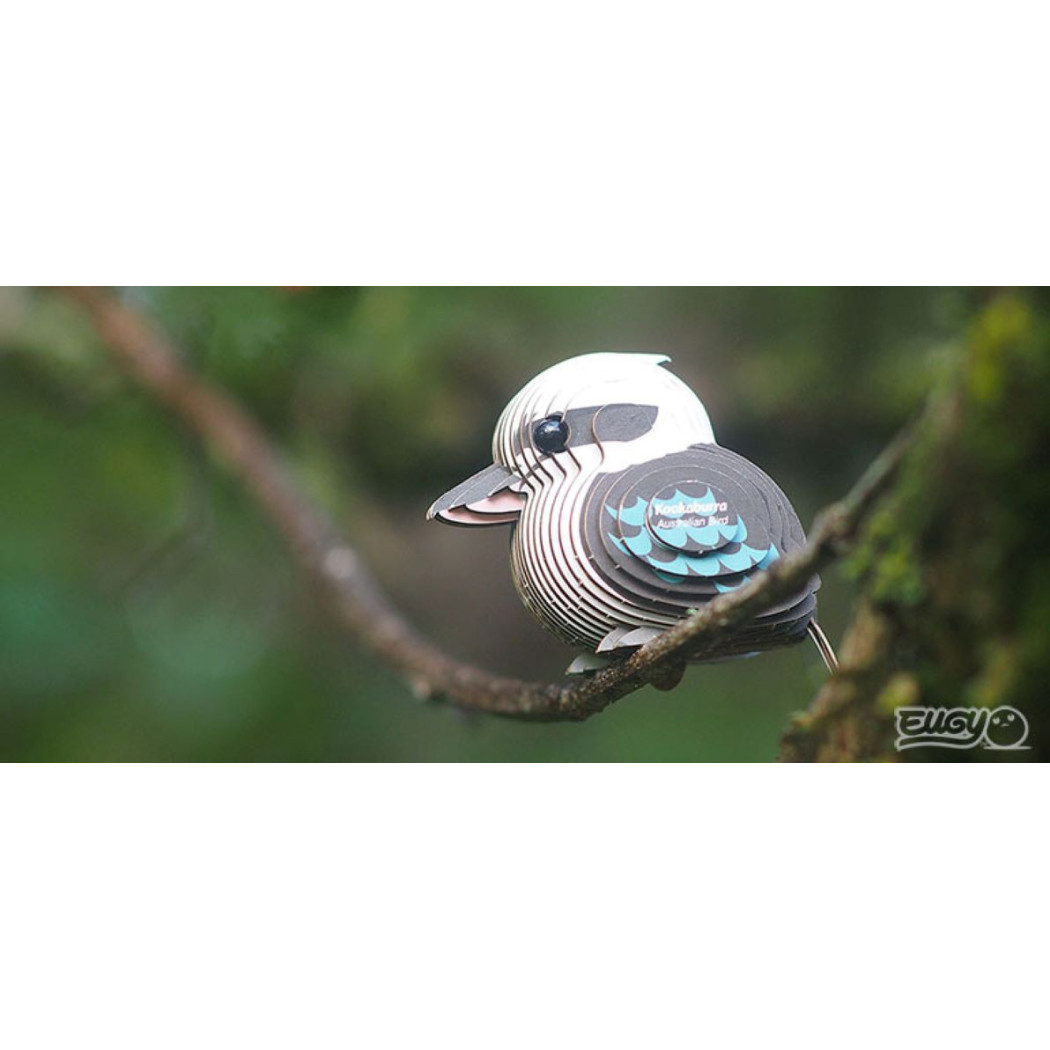 Kukabura Chichotliwa - Eko Układanka 3D - Eugy