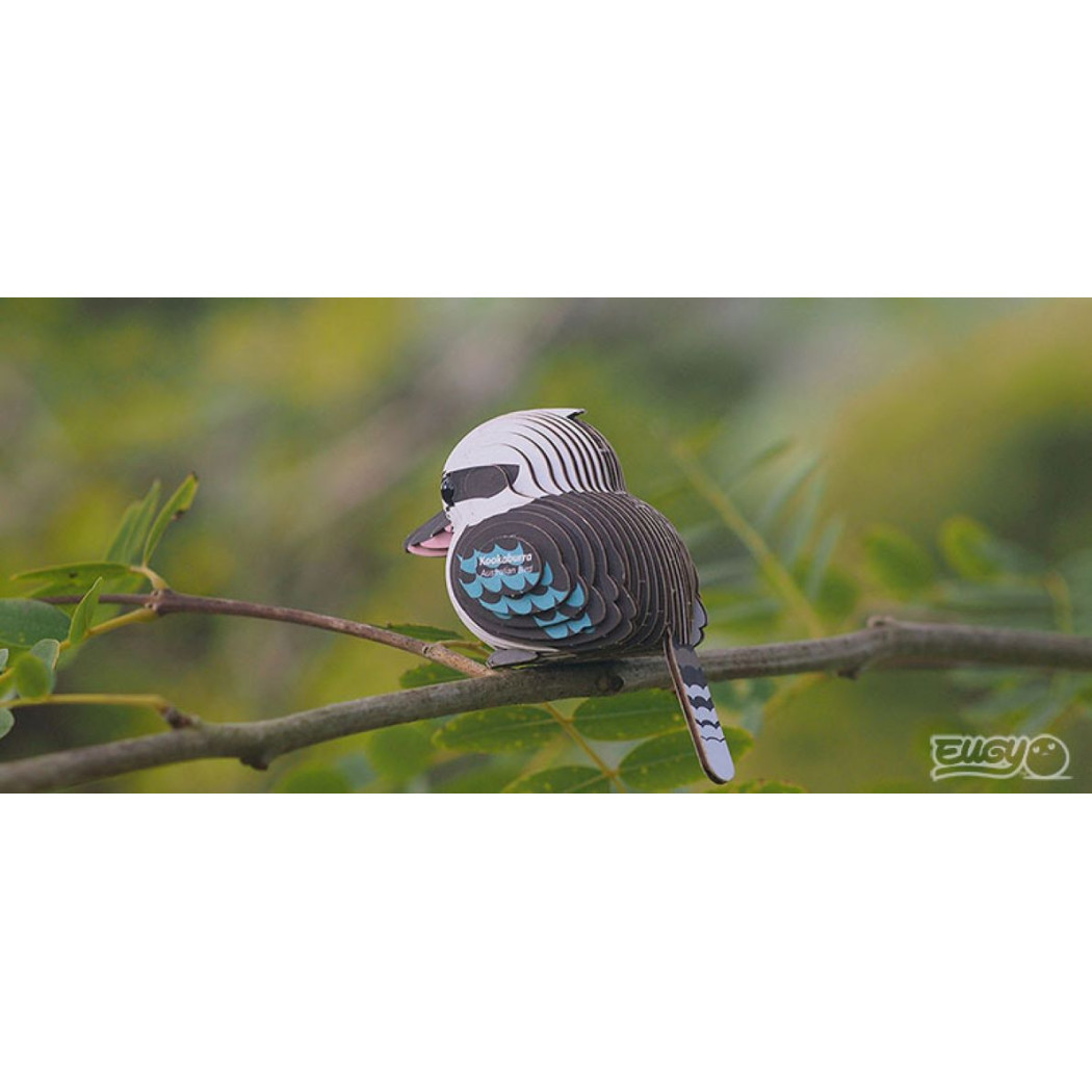 Kukabura Chichotliwa - Eko Układanka 3D - Eugy