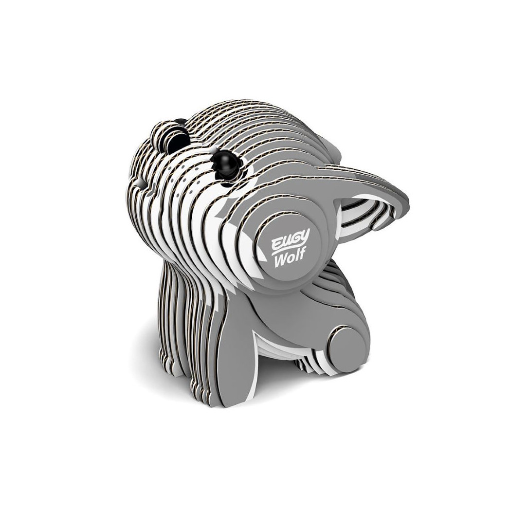 Wilk - Eko Układanka 3D - Eugy