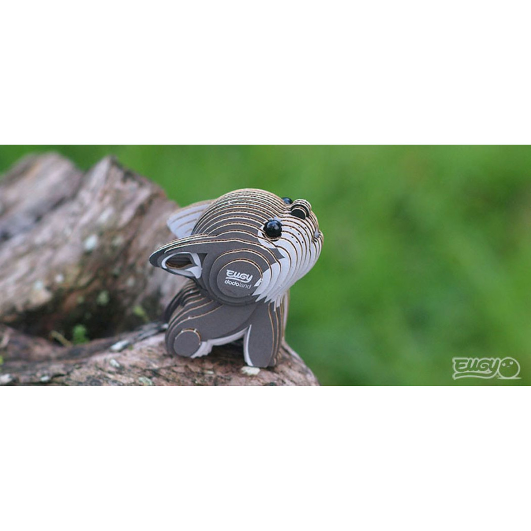 Wilk - Eko Układanka 3D - Eugy