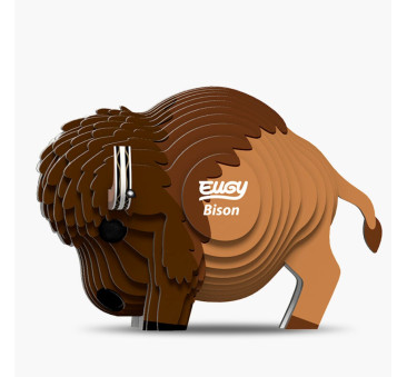 Bizon - Eko Układanka 3D - Eugy