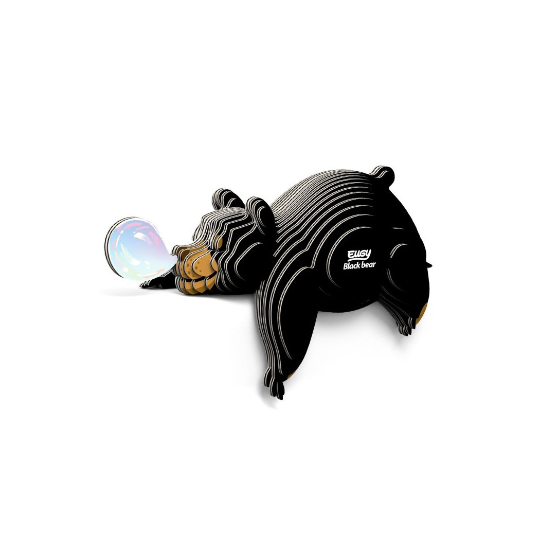 Niedźwiedź Brunatny - Eko Układanka 3D - Eugy