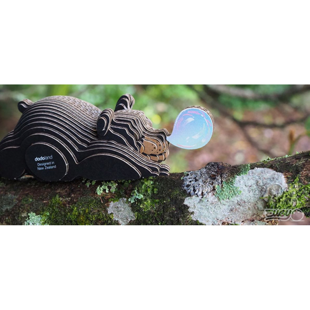 Niedźwiedź Brunatny - Eko Układanka 3D - Eugy