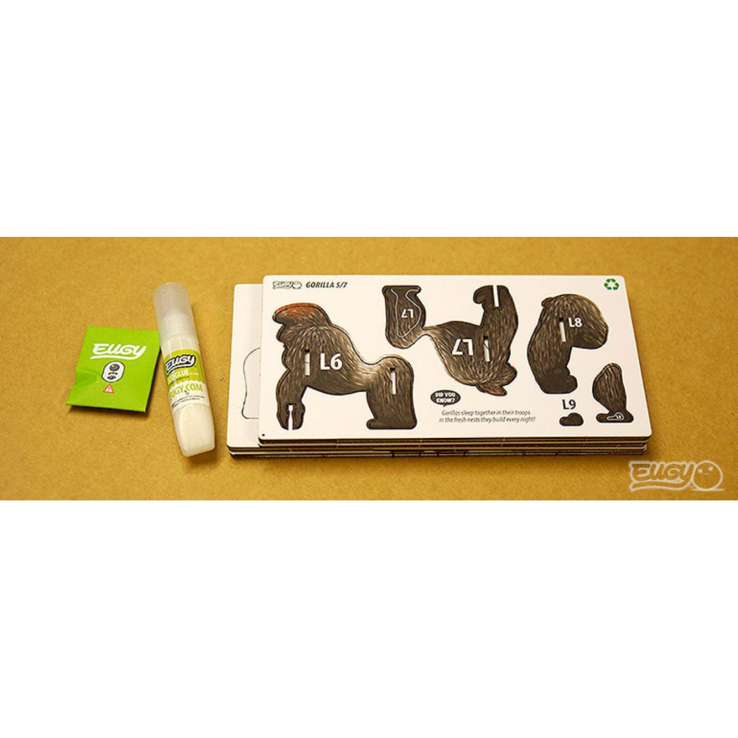 Goryl - Eko Układanka 3D - Eugy