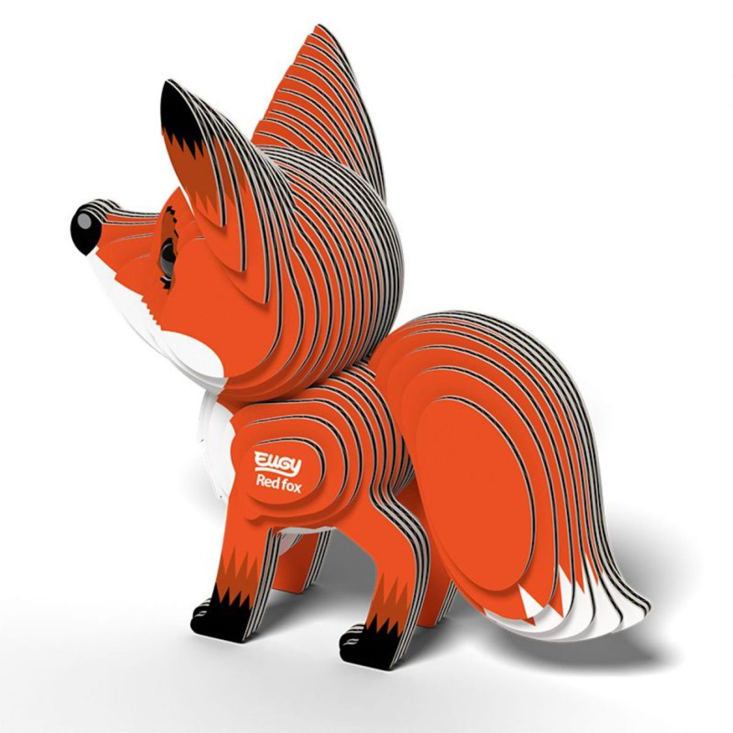 Lis - Eko Układanka 3D - Eugy