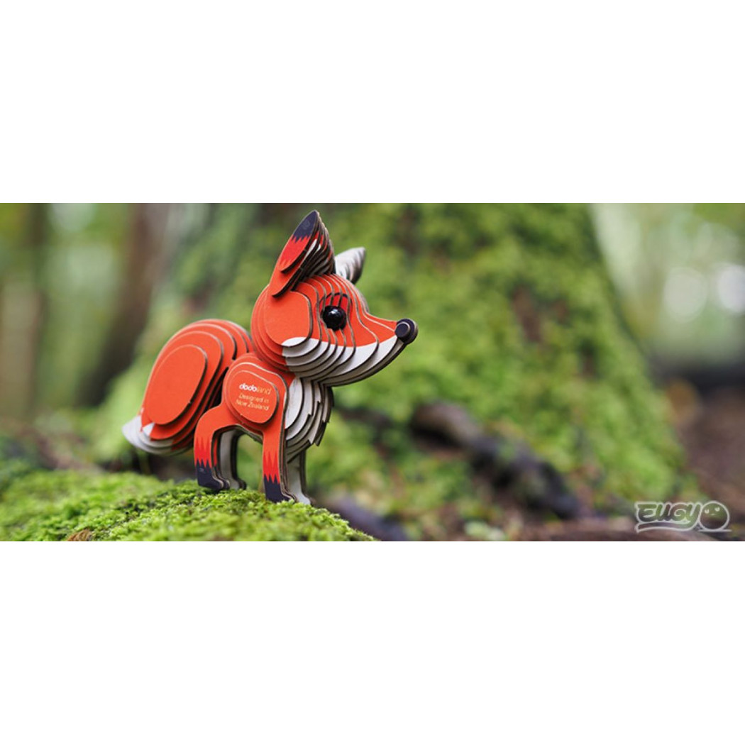 Lis - Eko Układanka 3D - Eugy