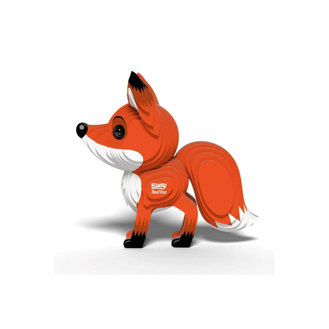 Lis - Eko Układanka 3D - Eugy