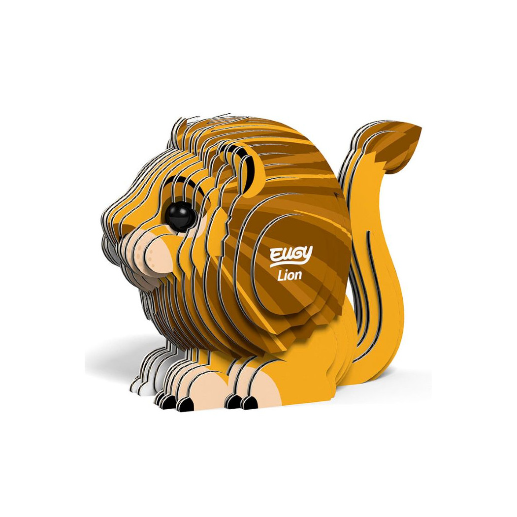 Lew - Eko Układanka 3D - Eugy