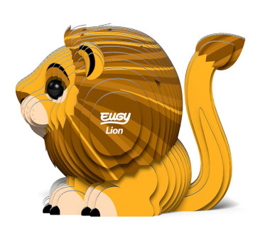 Lew - Eko Układanka 3D - Eugy