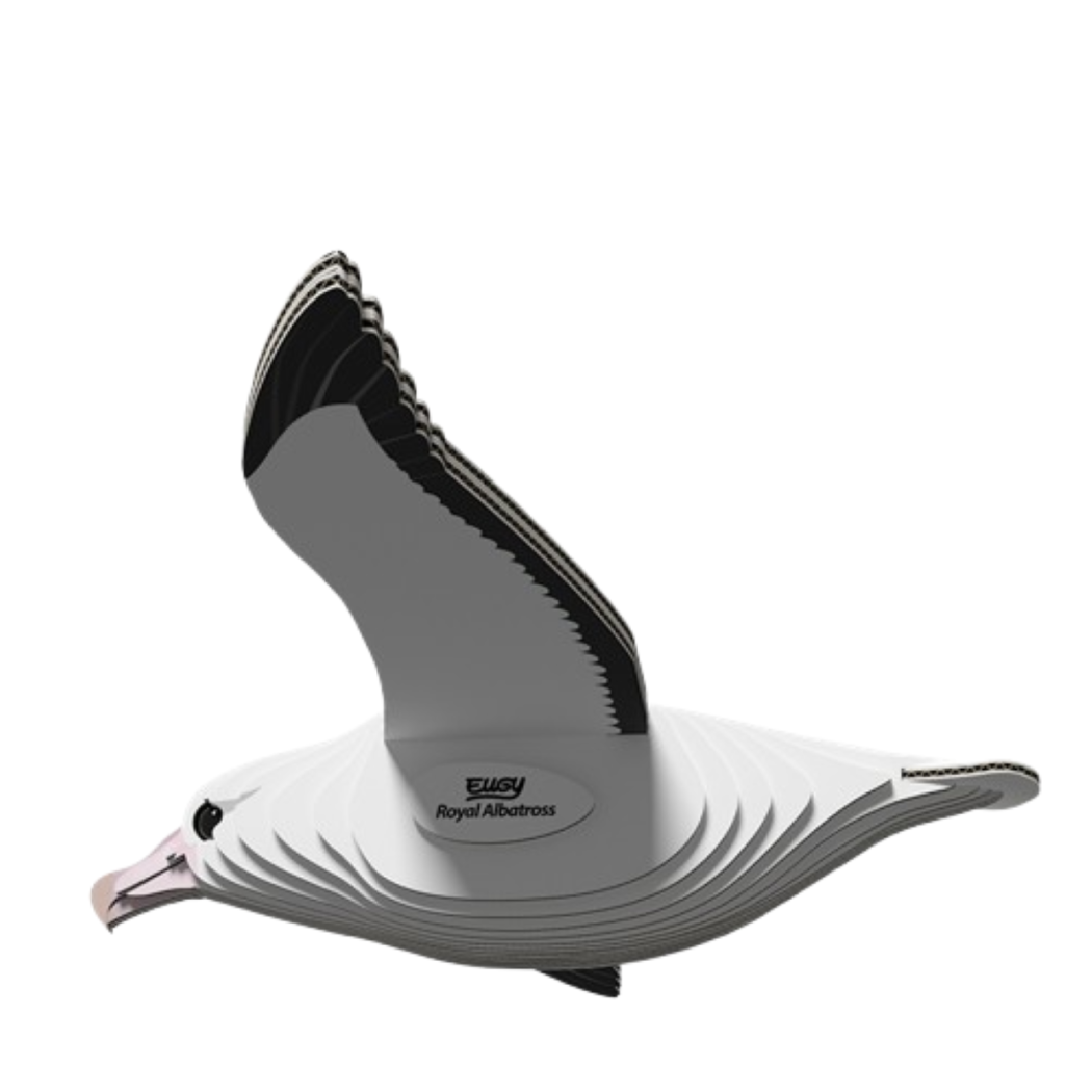 Albatros Królewski - Eko Układanka 3D - Eugy