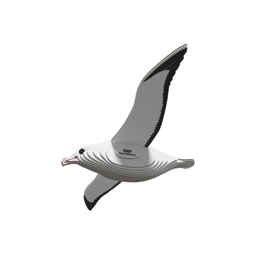 Albatros Królewski - Eko Układanka 3D - Eugy