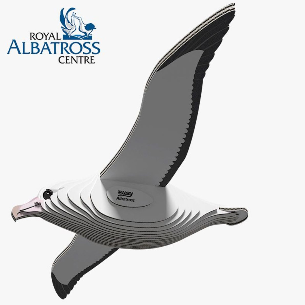 Albatros Królewski - Eko Układanka 3D - Eugy