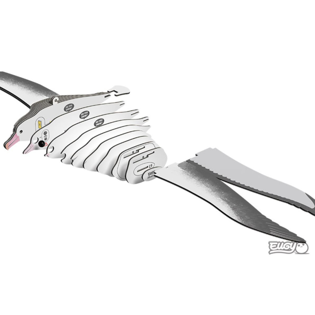 Albatros Królewski - Eko Układanka 3D - Eugy