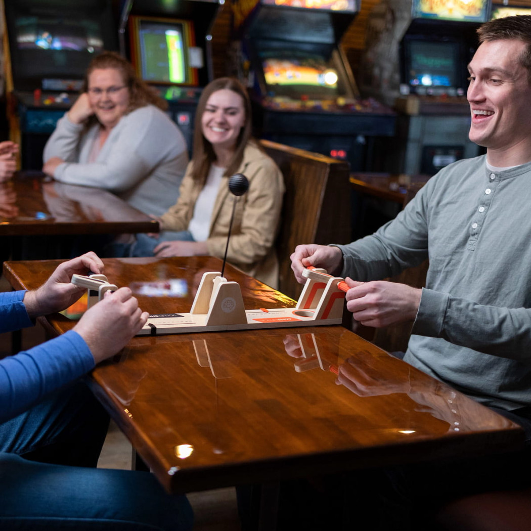 Volley Shot - Strzał z Woleja Gra Zręcznościowa - Fat Brain Toys
